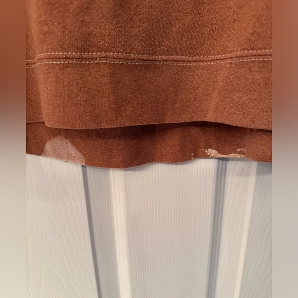 REDONE Mickey Mouse Women’s Burnt Orange Cotton Sweatshirt Size XS/ Small - Picture 8 of 8